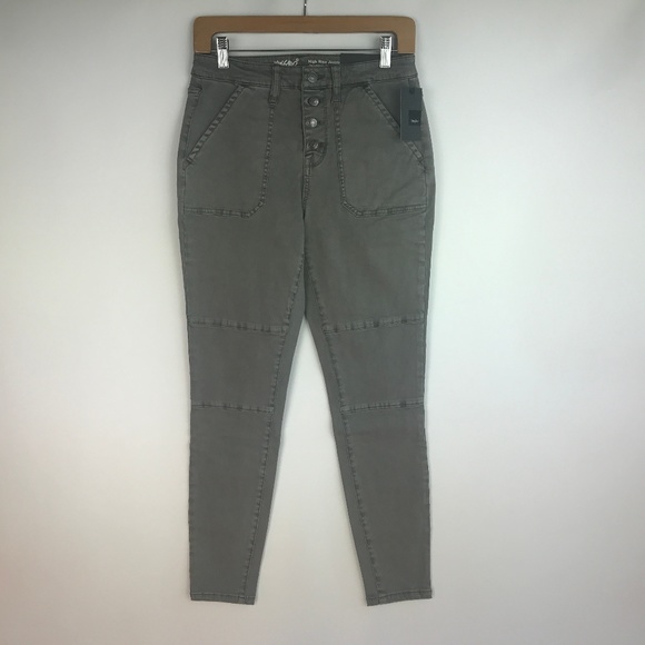 Mossimo Supply Co. Denim - 🔥Mossimo Exposed Button Moto Skinny Pant